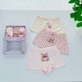  Quần lót bé gái vải sợi sồi Modal Áo Lá Homewear A200, quần chip đùi bé gái mặc váy kháng khuẩn mướt mát lạnh 