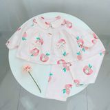  Pizama bé gái xô cotton Áo Lá Homewear A202, đồ dài tay bé gái babydoll mặc ngủ bốn mùa 