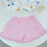  Bộ hè bé gái 95% sợi sồi Modal Ice Cool Lá Homewear A247 mềm mát lạnh, bộ cộc tay bé gái kuromi quần đùi babydoll 