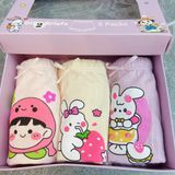  Quần lót bé gái vải sợi sồi Modal Áo Lá Homewear A200, quần chip đùi bé gái mặc váy kháng khuẩn mướt mát lạnh 