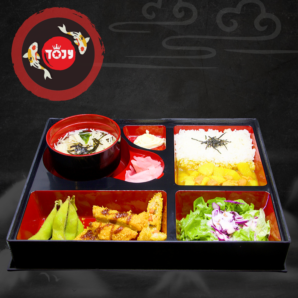  Bento Cơm Cà Ri Gà Chiên Xù 