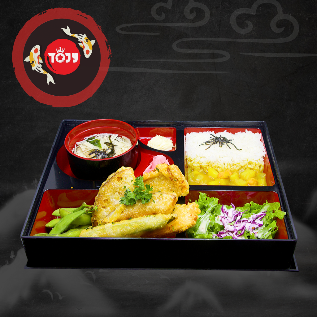  Bento Cơm Cà Ri Nấm Tempura 
