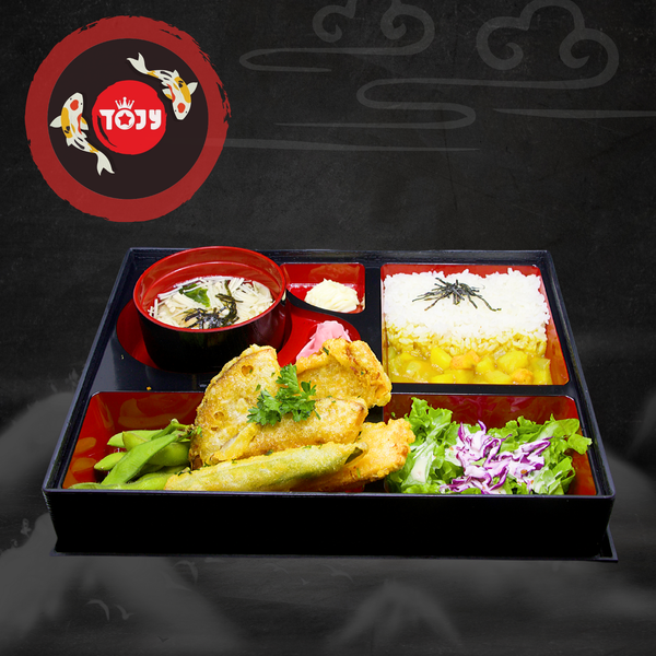  Bento Cơm Cà Ri Nấm Tempura 