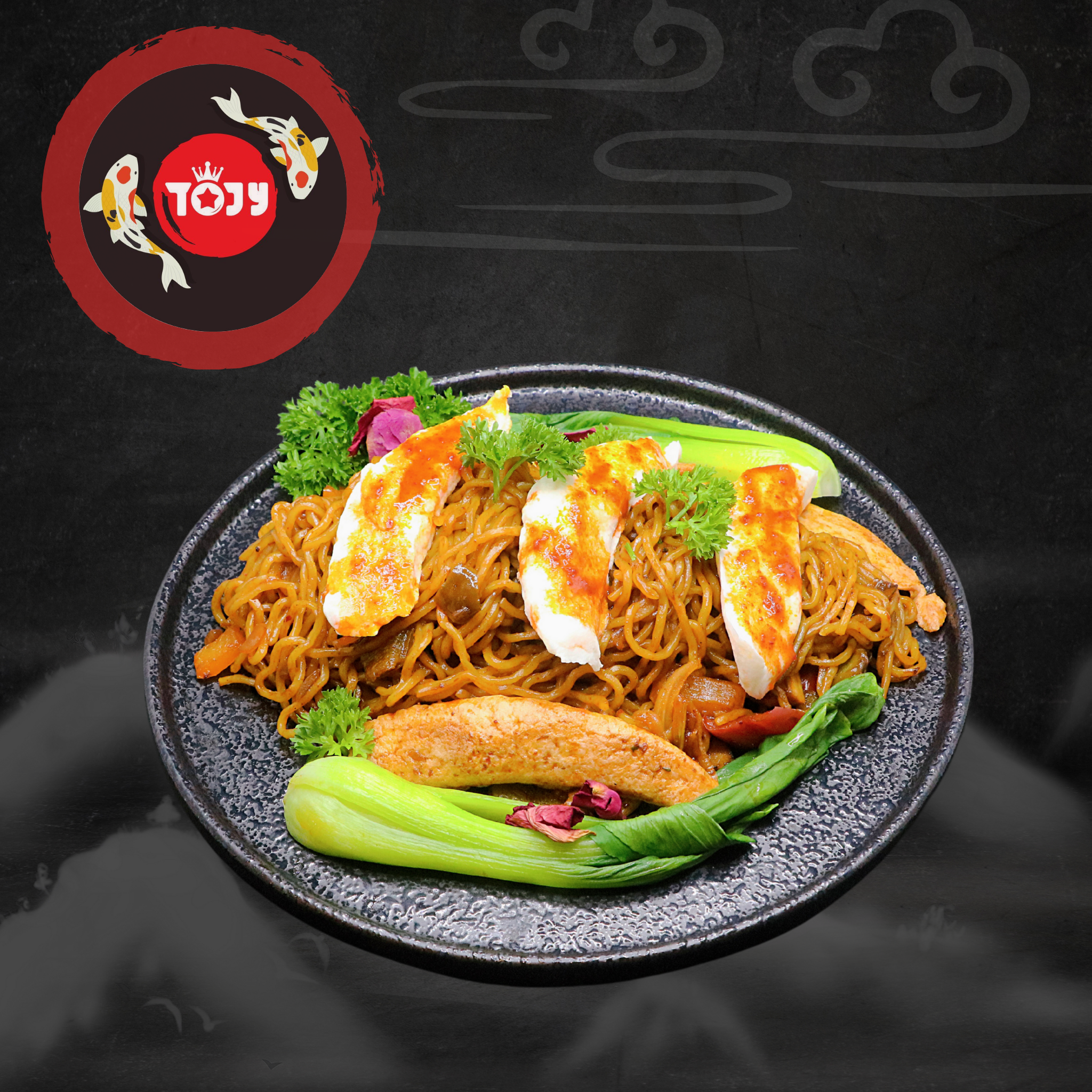  Ramen Xào Hải Sản Cay 