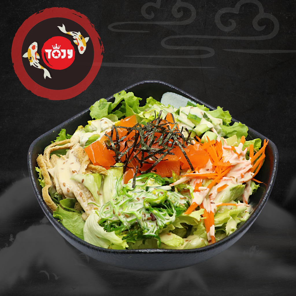  Salad Cá Hồi Chay 