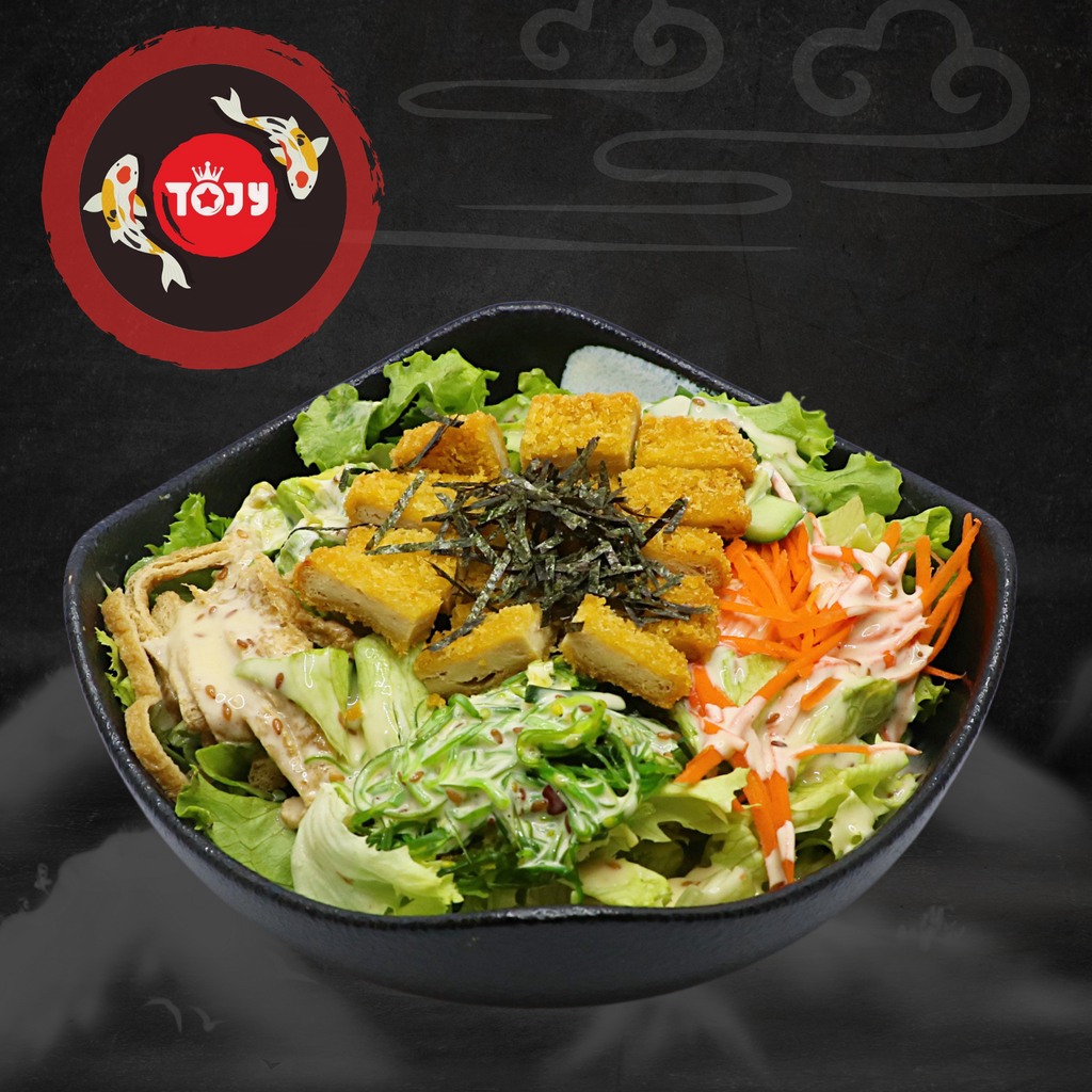  Salad Gà Chiên Xù Chay 