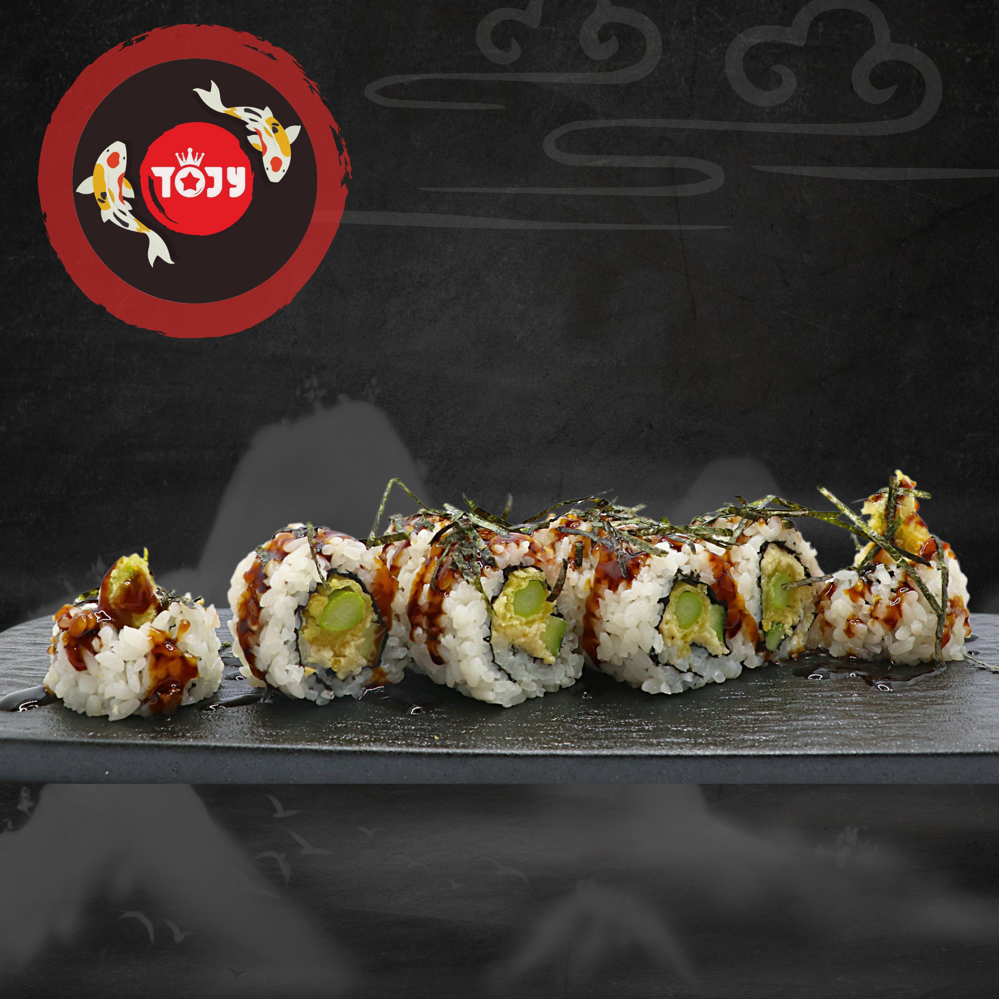  Sushi Cuộn Mầm Xanh 