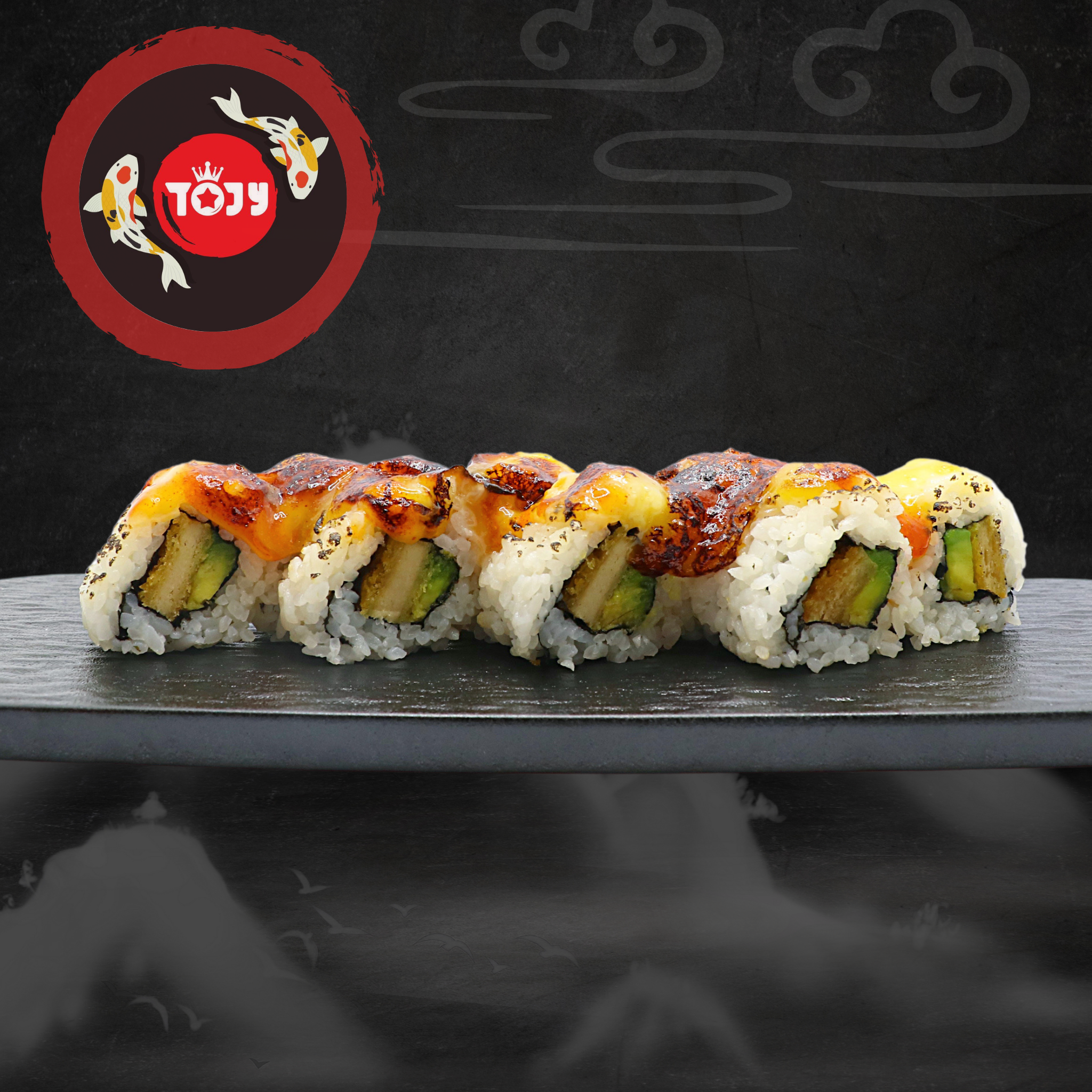  Sushi Cuộn Hoa Anh Đào 