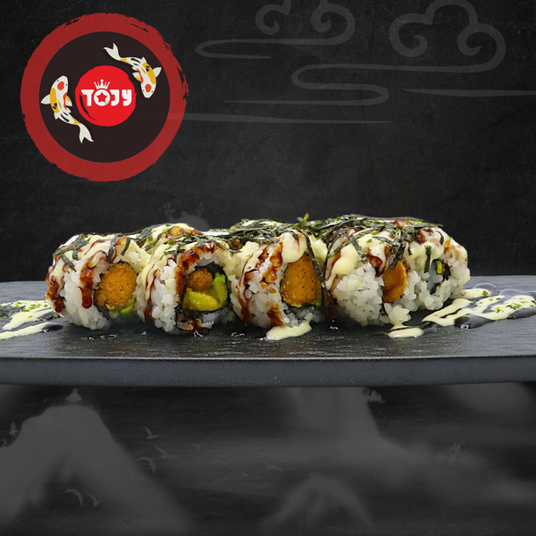  Sushi Cuộn Bơ Tôm Chiên Xù Chay 