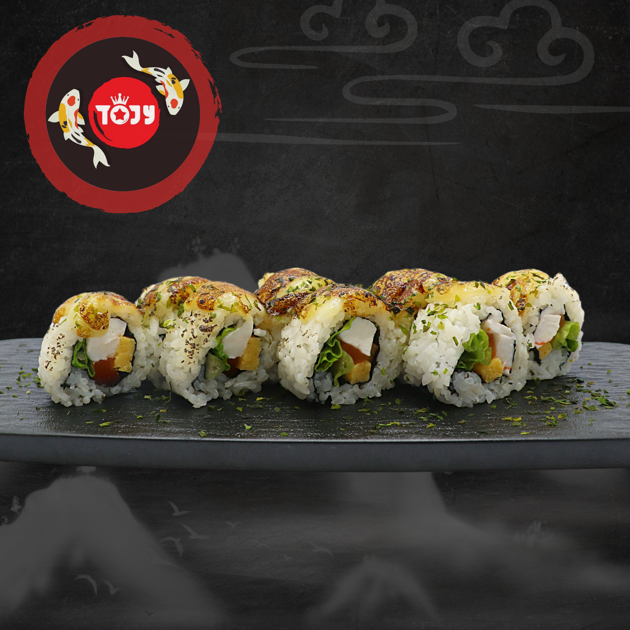  Sushi Cuộn Biển Xanh 