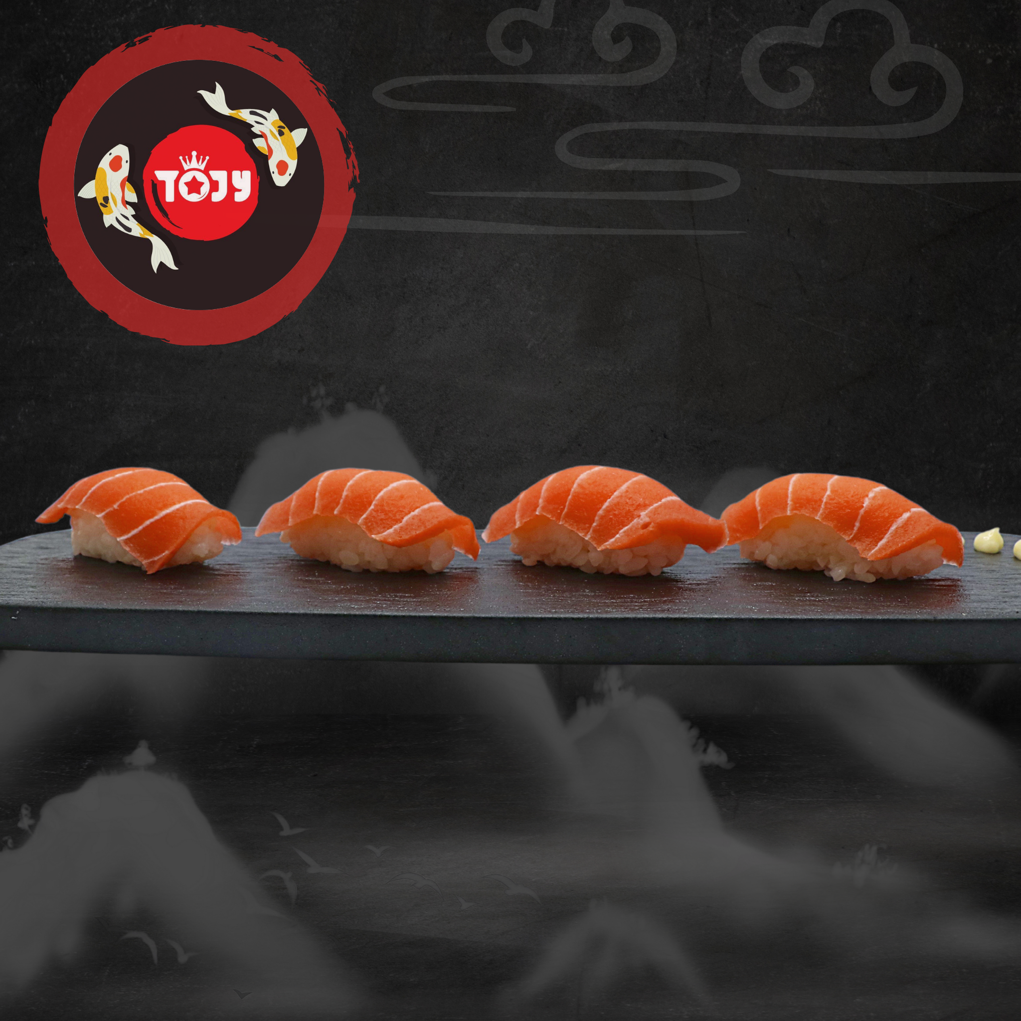  Cá Ngừ Chay Nigiri 