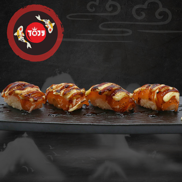  Cá Hồi Nướng Mayo Cay Nigiri 