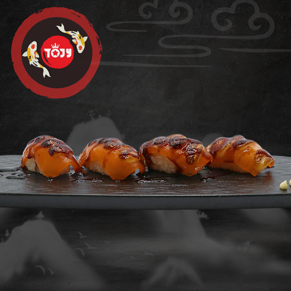  Cá Hồi Nướng Sốt Phô Mai Nigiri 