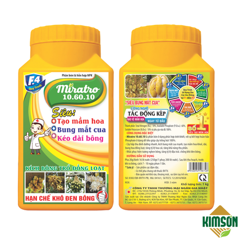  F4 - MIRATRO 10-60-10 