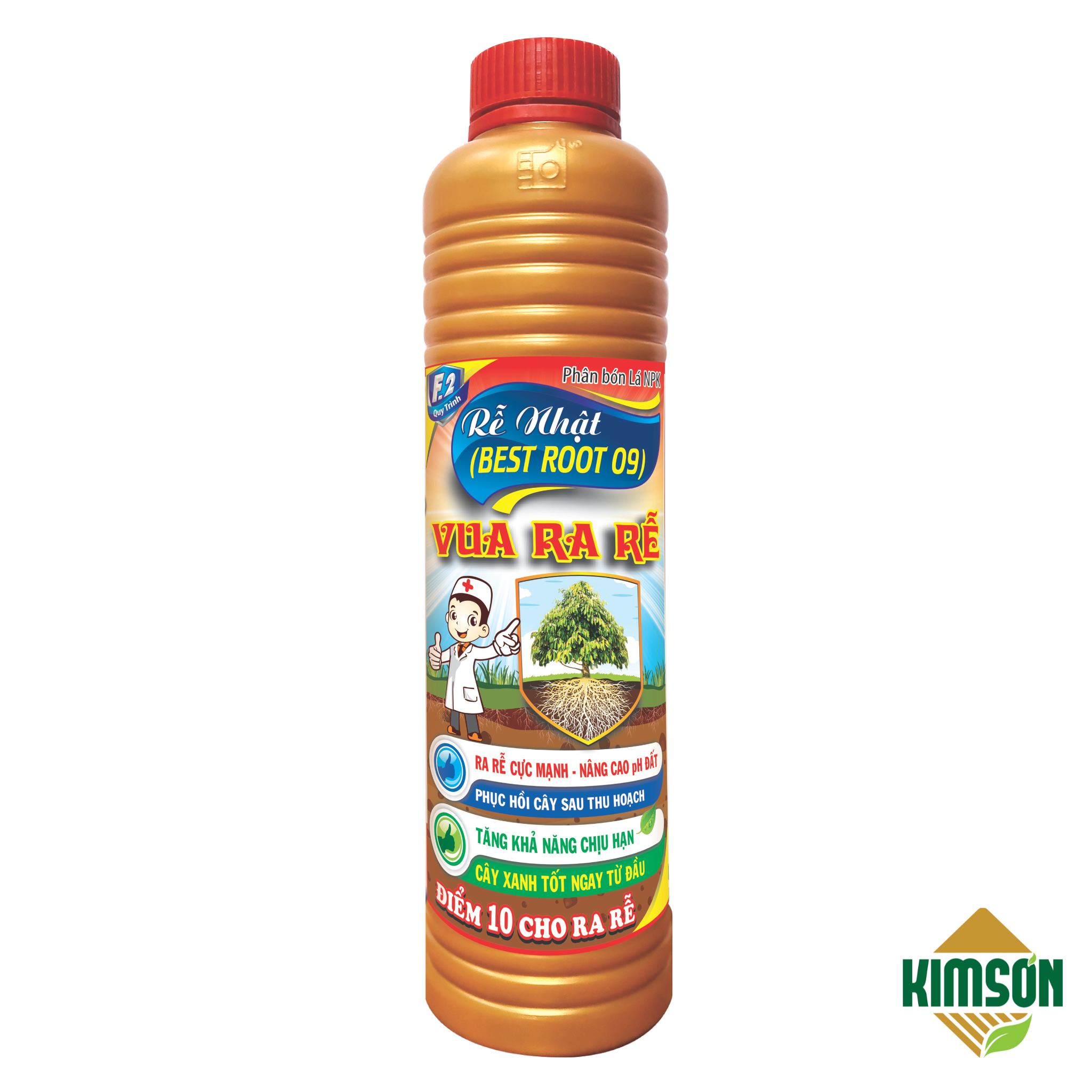 F2 - RỄ NHẬT (BEST ROOT 09) VUA RA RỄ – PHÂN BÓN KIM SƠN