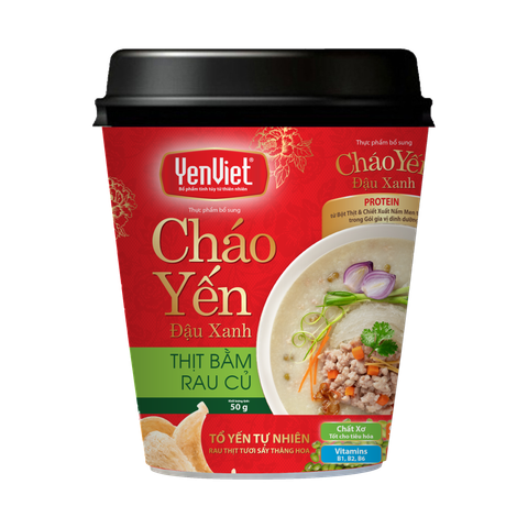 [Combo Trải Nghiệm] Cháo Yến Đậu Xanh