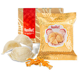 Tổ Yến Sấy Thăng Hoa Với Đông Trùng Hạ Thảo & Đường Ăn Kiêng (Hộp 06 Viên)