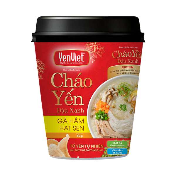 [Combo Trải Nghiệm] Cháo Yến Đậu Xanh
