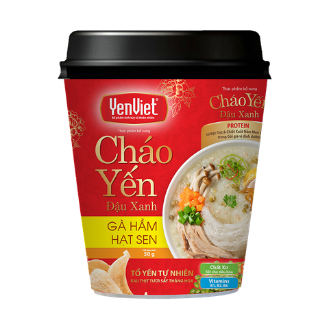[Combo Trải Nghiệm] Cháo Yến Đậu Xanh
