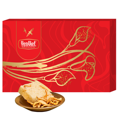 Tổ Yến Sấy Thăng Hoa Với Đông Trùng Hạ Thảo (Hộp 06 Viên)