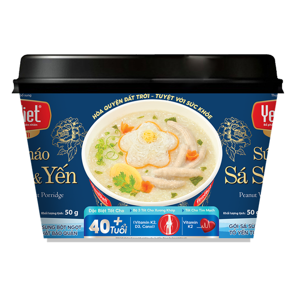 [Combo Trải Nghiệm] Súp Cháo Sá Sùng & Yến
