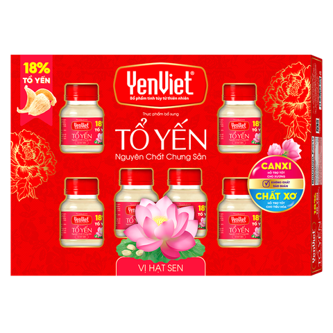[Hộp quà tặng] Tổ Yến Nguyên Chất Chưng Sẵn Yến Việt