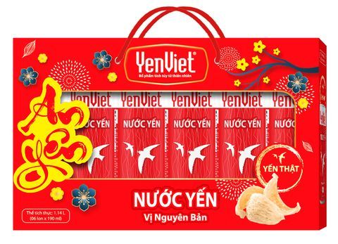 [Hộp 06 lon] Nước Yến Yến Việt