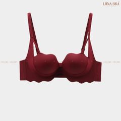 Áo ngực nữ LunaBra thiết kế không gọng, đai lưng bản to che mỡ thừa hàng cao cấp -  AL003
