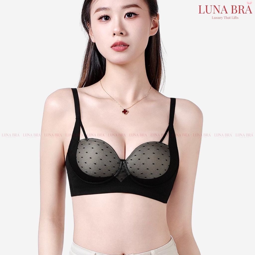 Áo ngực Luna Bra hàng Vip đệm hơi 2cm không gọng siêu nhẹ mềm mát - Al022