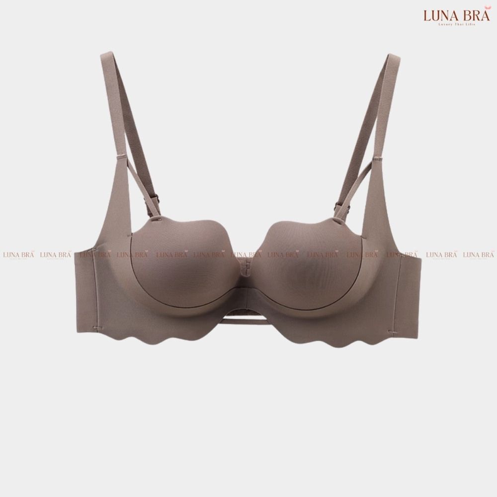 Áo ngực nữ LunaBra thiết kế không gọng, đai lưng bản to che mỡ thừa hàng cao cấp -  AL003
