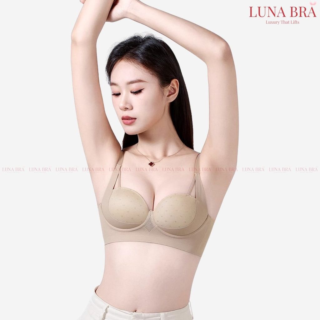 Áo ngực Luna Bra hàng Vip đệm hơi 2cm không gọng siêu nhẹ mềm mát - Al022