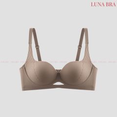 Áo lót cao cấp Luna Bra khoét ngực đệm 3cm bản đai che mỡ lưng mỡ nách - AL032