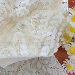 Áo lót cao cấp Bra ren lụa thêu hoa Luna Bra - Al034