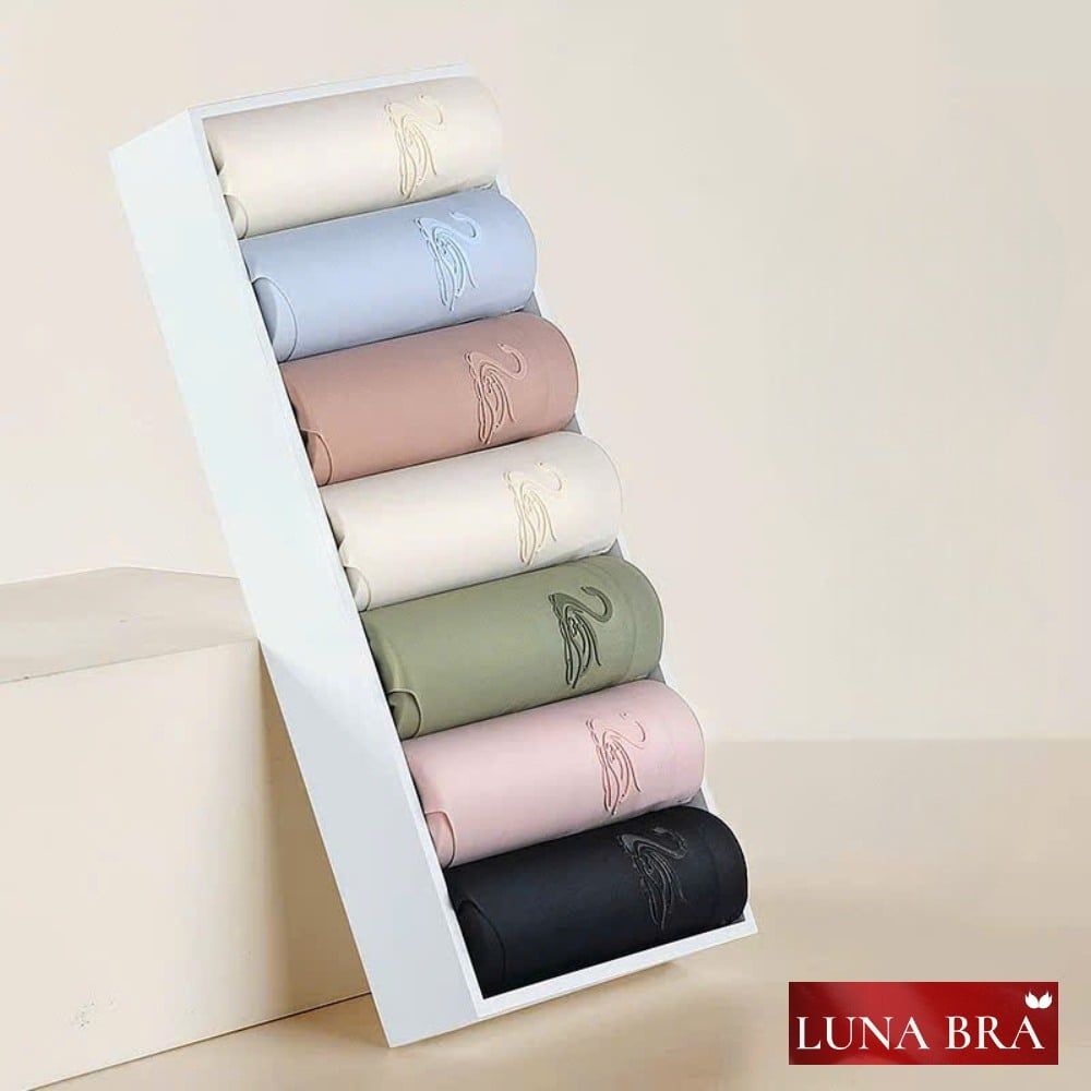 Quần lót nữ LunaBra hoạ tiết thiên nga - QL001