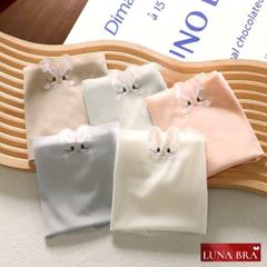 Combo 5 quần gen lụa LunaBra hoạ tiết thỏ - QL002