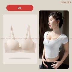 Áo lót Luna Bra Su đệm 2cm định hình bản đai to chống chảy xệ - AL030