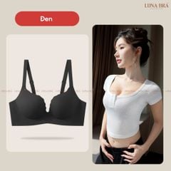 Áo lót Luna Bra Su đệm 2cm định hình bản đai to chống chảy xệ - AL030