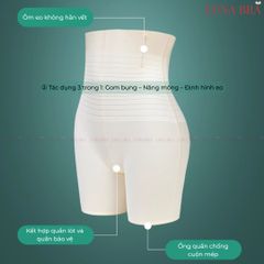 Quần gen bụng nữ LunaBra - QLG003