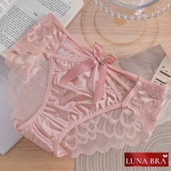 COmbo 5 Quần lót nữ LunaBra chất lụa hoạ tiết ren - QL005