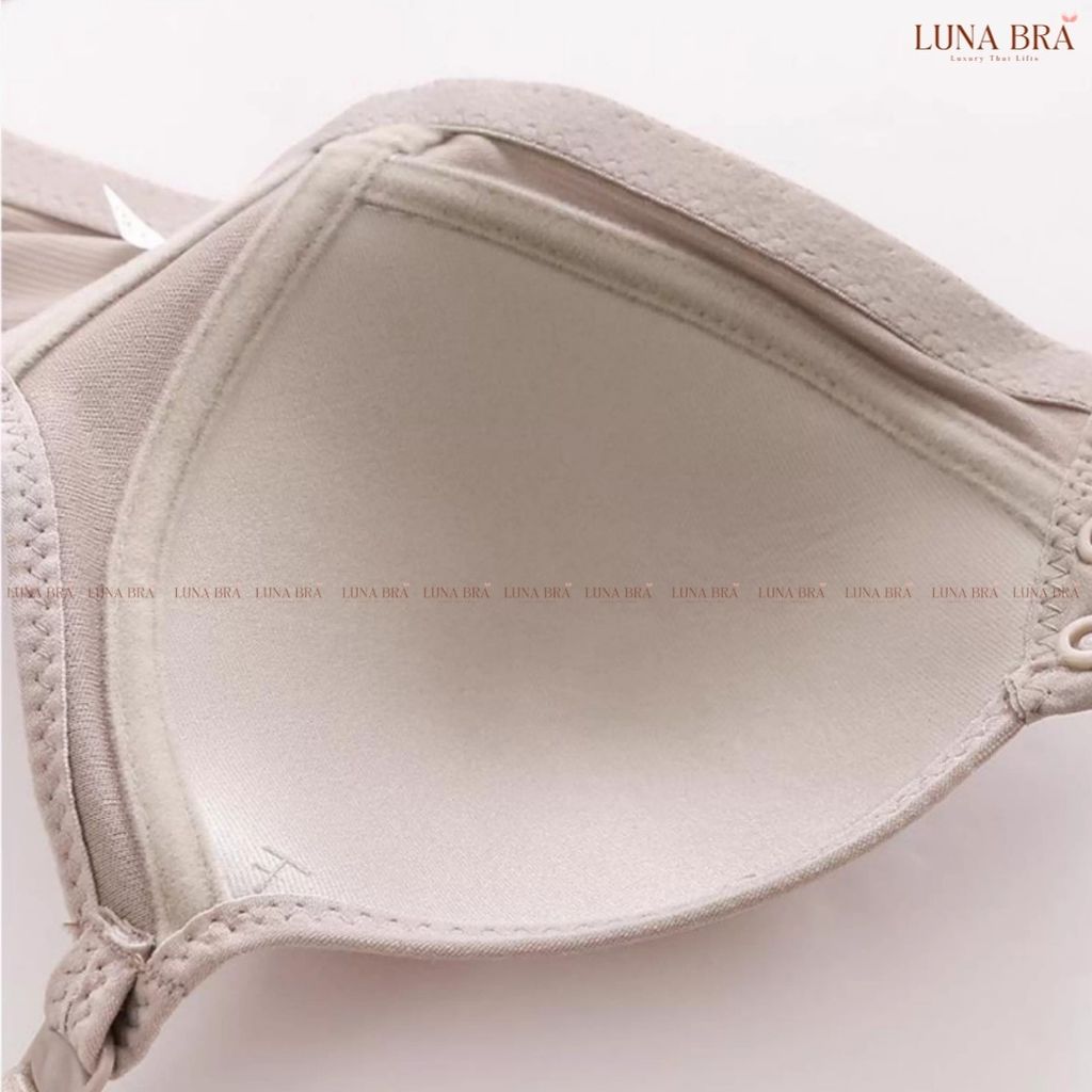 Áo ngực LUNA MOM cho mẹ bầu – không gọng, nâng nhẹ, chất su mềm mại, bản lưng to ôm gọn