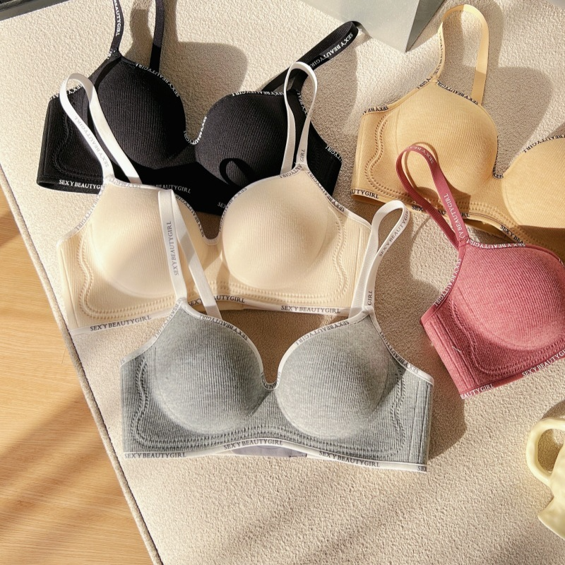 Áo Ngực LUNA BRA in chữ thiết kế không gọng, mút dầy nâng ngực đầy đặn - AL016