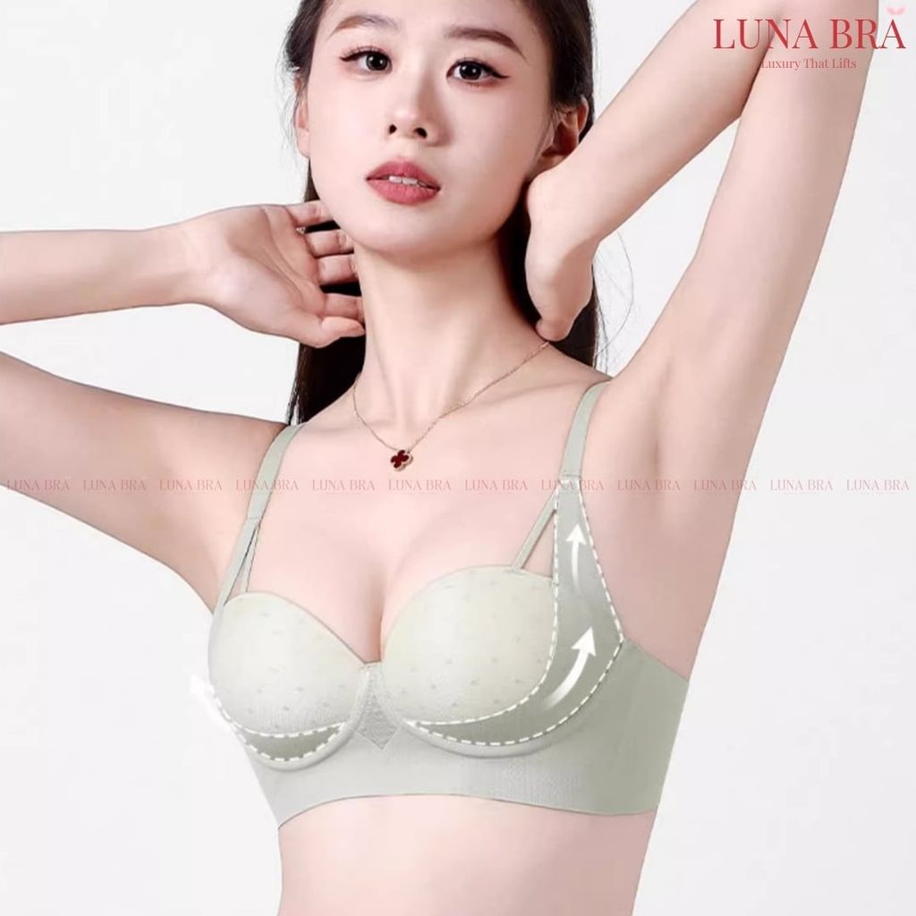 Áo ngực Luna Bra hàng Vip đệm hơi 2cm không gọng siêu nhẹ mềm mát - Al022
