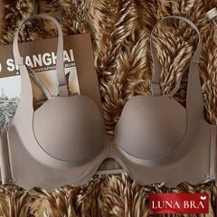 Áo ngực nữ LunaBra thiết kế không gọng, đai lưng bản to che mỡ thừa hàng cao cấp -  AL003