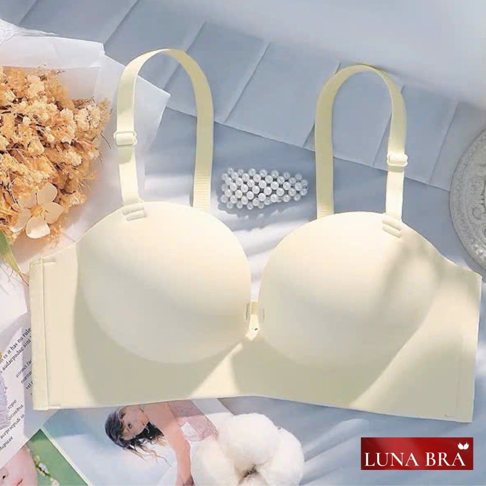 Áo ngực nữ LunaBra không gọng, đai bản to không che mỡ thừa - AL007