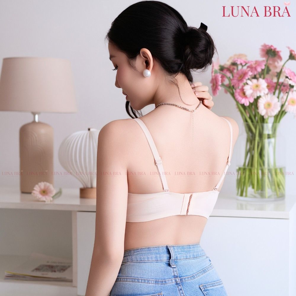 Áo ngực LUNA BRA  chất su đúc không gọng đai bản to che mỡ thừa - AL015