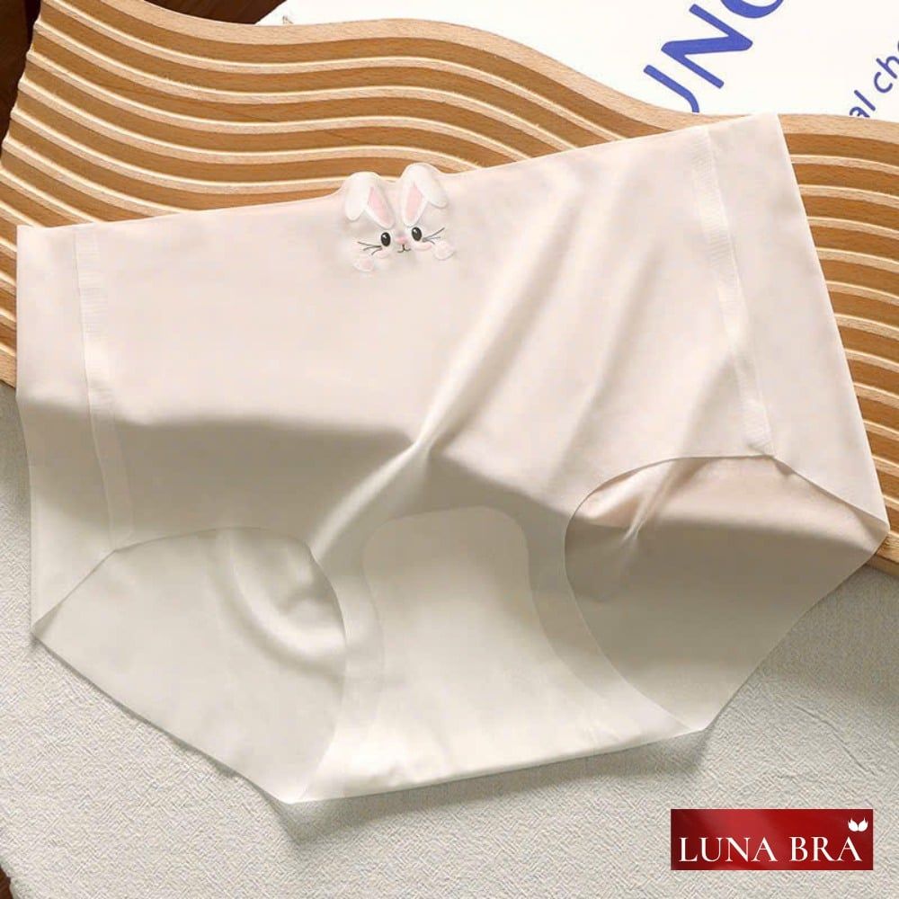 Combo 5 quần gen lụa LunaBra hoạ tiết thỏ - QL002