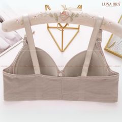 Áo ngực LUNA MOM cho mẹ bầu – không gọng, nâng nhẹ, chất su mềm mại, bản lưng to ôm gọn