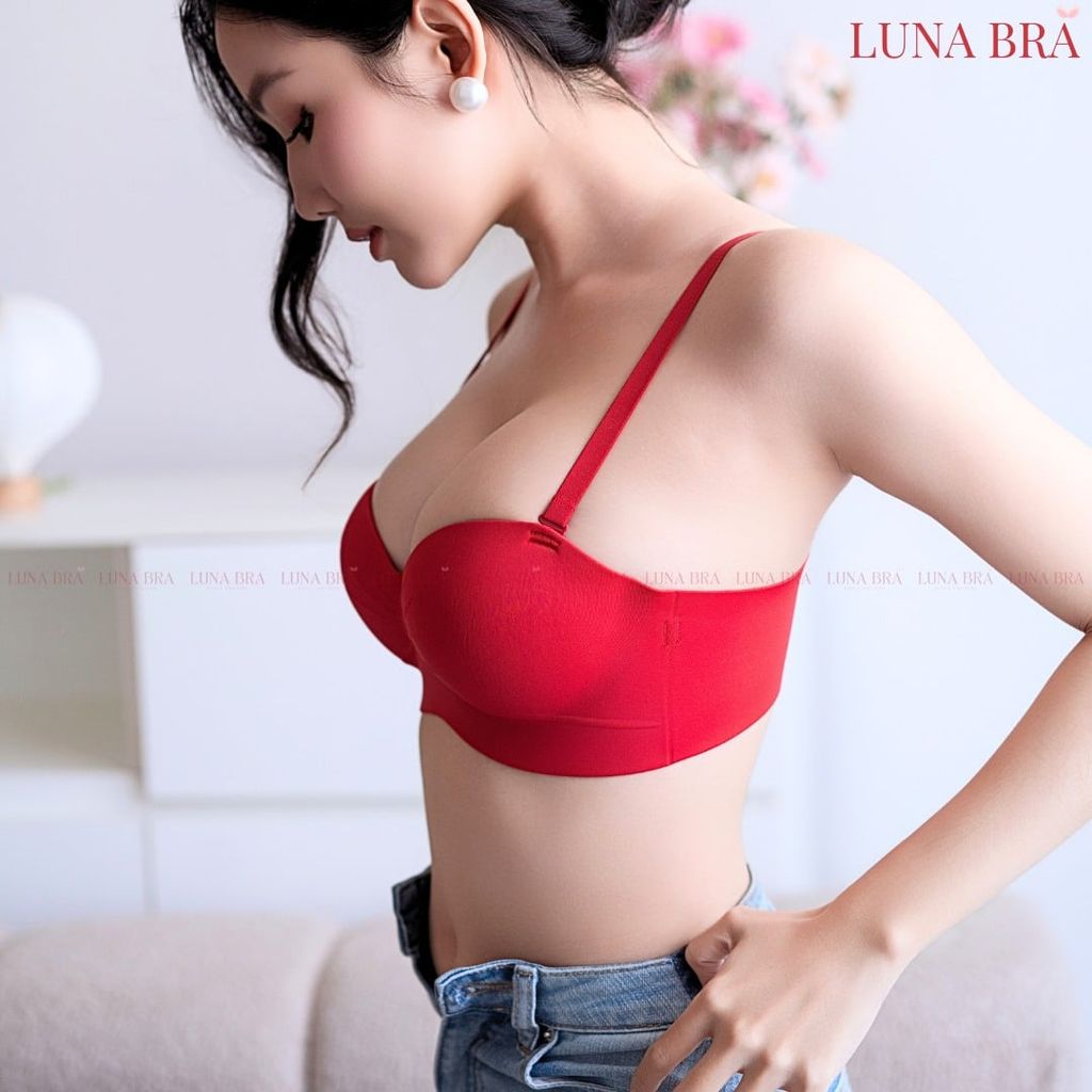 Áo ngực nữ LunaBra chất su đúc, đai bản to che mỡ thừa - AL002