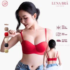 Áo ngực nữ LunaBra chất su đúc, đai bản to che mỡ thừa - AL002