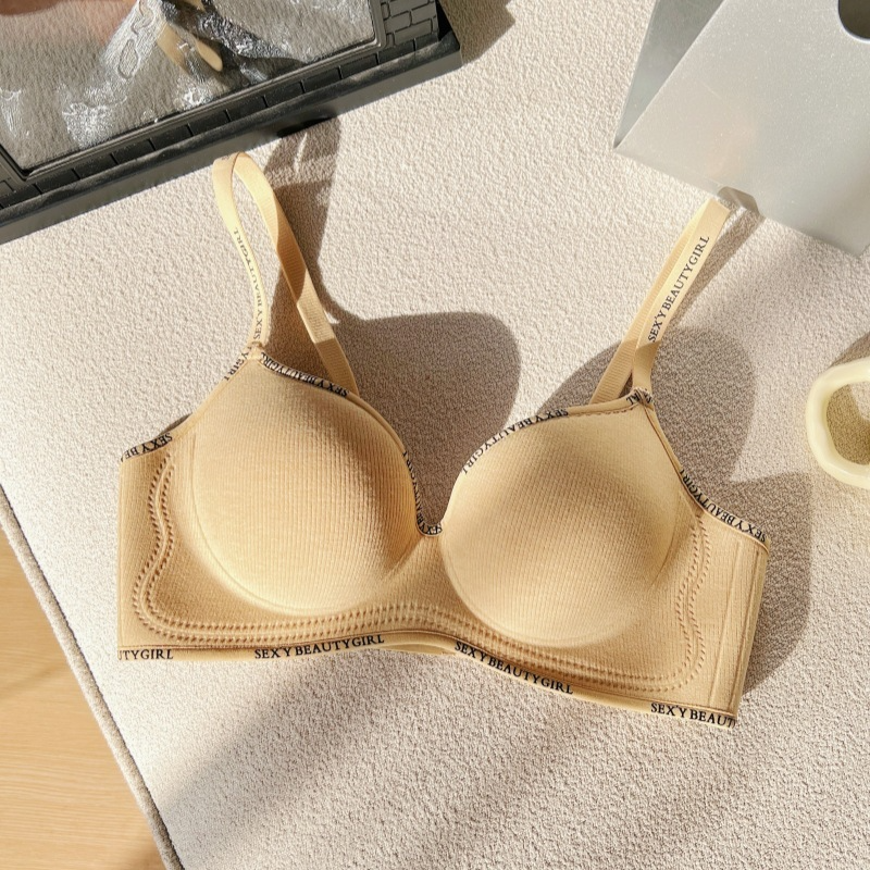 Áo Ngực LUNA BRA in chữ thiết kế không gọng, mút dầy nâng ngực đầy đặn - AL016